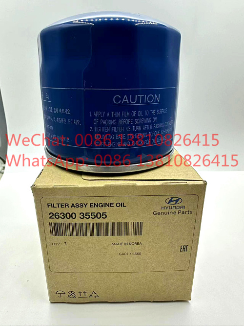 26300-35505  FILTER ASSY-ENGINE OIL